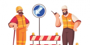 Munkálatok a Makkosi–Gábor Áron–Napsugár kereszteződésben