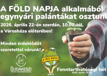 Egynyári palántákkal kedveskedünk a Föld napja alkalmából