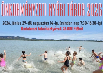Önkormányzat által biztosított nyári tábor 2026