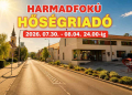 Harmadfokú hőségriadó