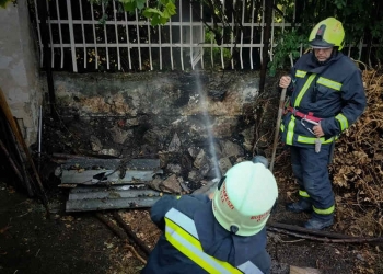 Kerti hulladék égett – 2026.07.03.