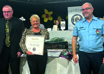 Platina-fokozattal díjazták Budakeszi közbiztonságának motorját